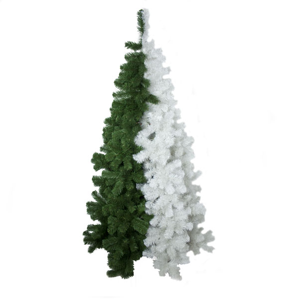 1.8m (6ft) Green And White Artificial Tree