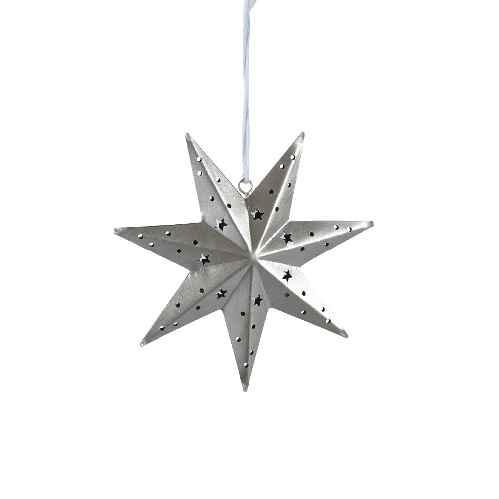 Champagne Gold Iron 7-Point Star - 115mm