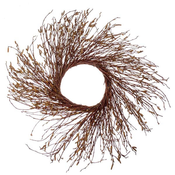 Natural Twig Wreath - 45cm