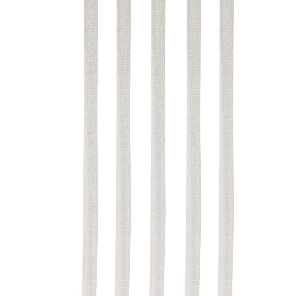 Ivory Organza Woven Edge Ribbon - 3mm X 50m