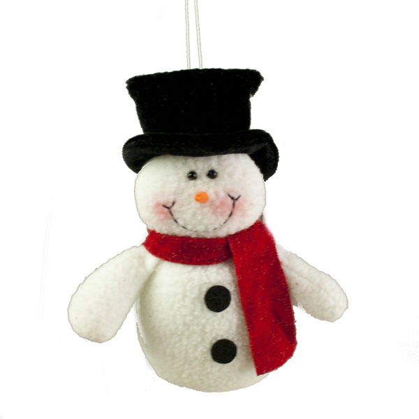 Plush Snowman Character Toy - 15cm