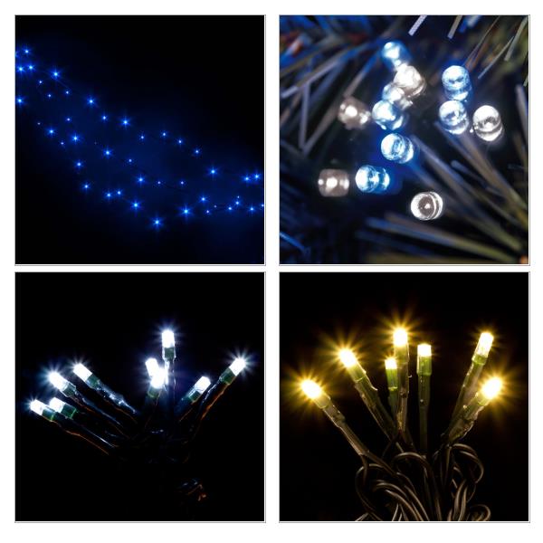 Noma Indoor And Outdoor Multi Function Low Voltage LED Fairy Lights Green Cable
