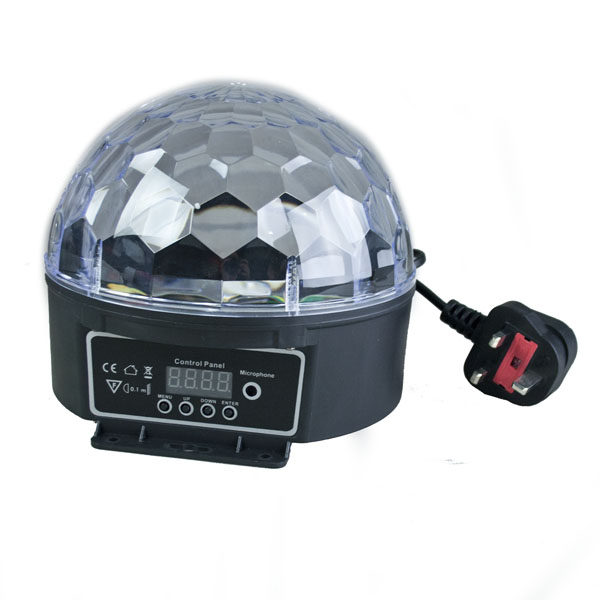 LED Crystal Ball Light Projector