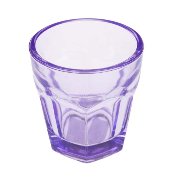 Lavender Glass Tealight Candle Holder - 65mm