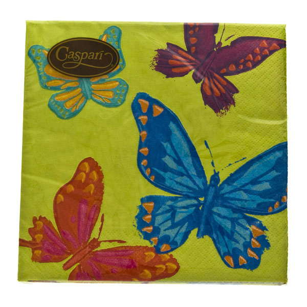 Butterflies Design Triple Ply Paper Napkins