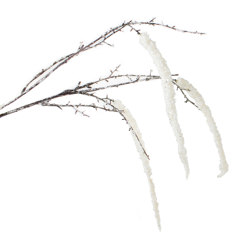 White Amaranthus Spray - 89cm