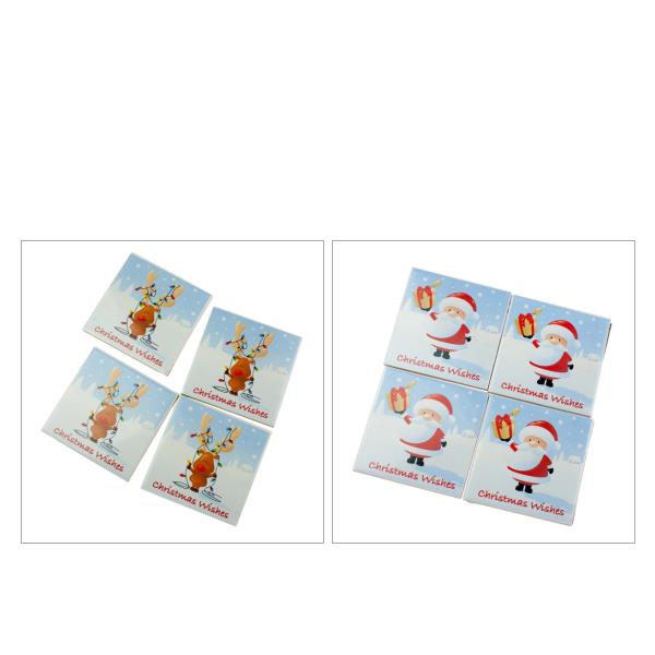 Character Coasters - 4 Pack