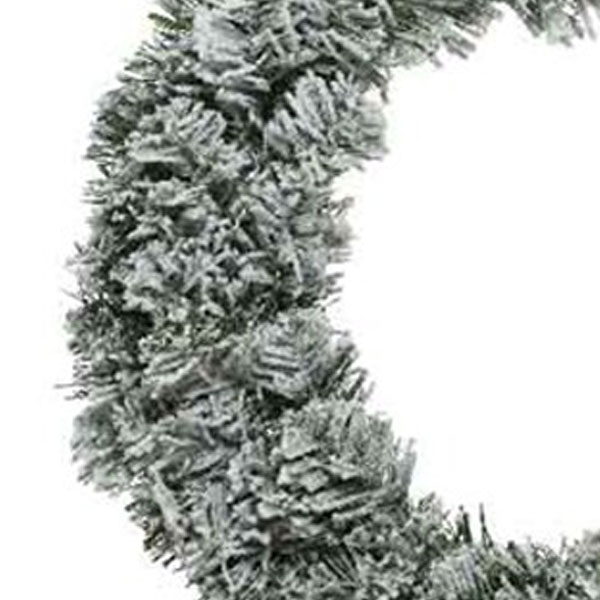 Snowy Artificial Imperial Wreath - 150cm