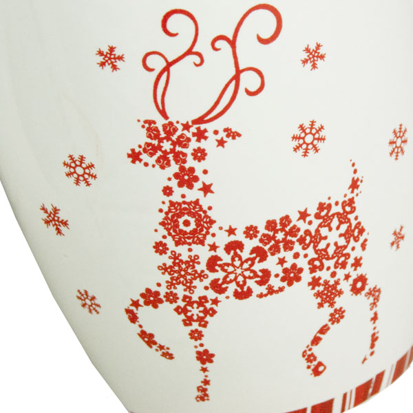 Snowflake Reindeer Mugs - 4 Set