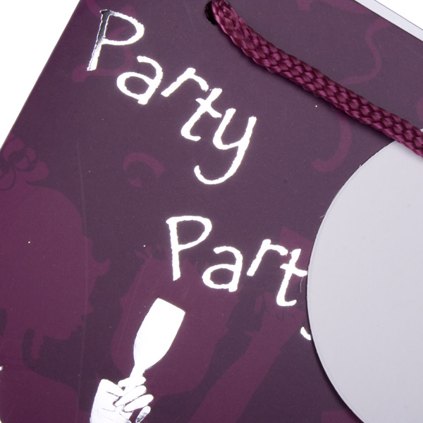 Birthday Party Bottle Bag - Party, Party, Party