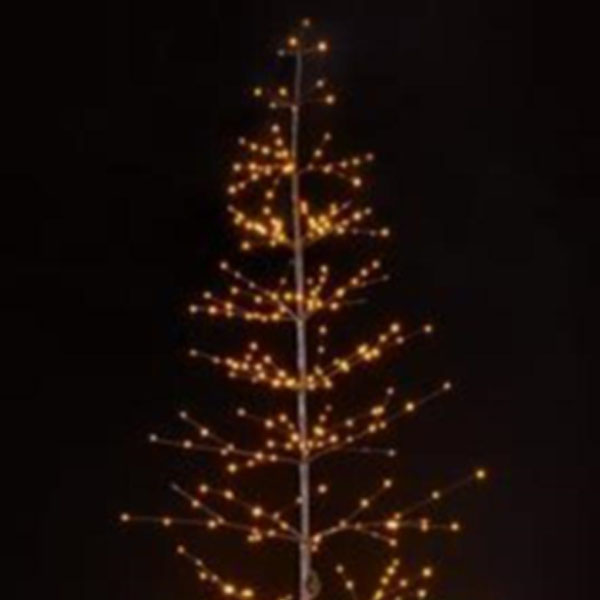 Pre-lit Twig Tree With Warm White Micro LED's - 2.1m
