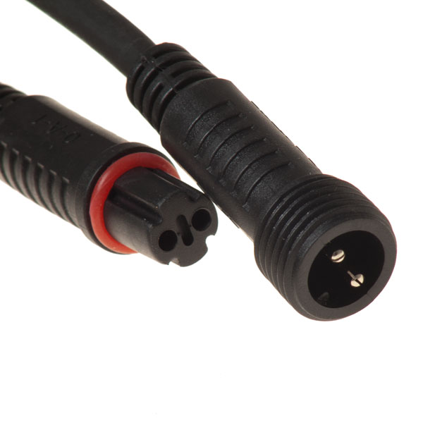 Idolight 230v 5m Extension Lead - Black Cable