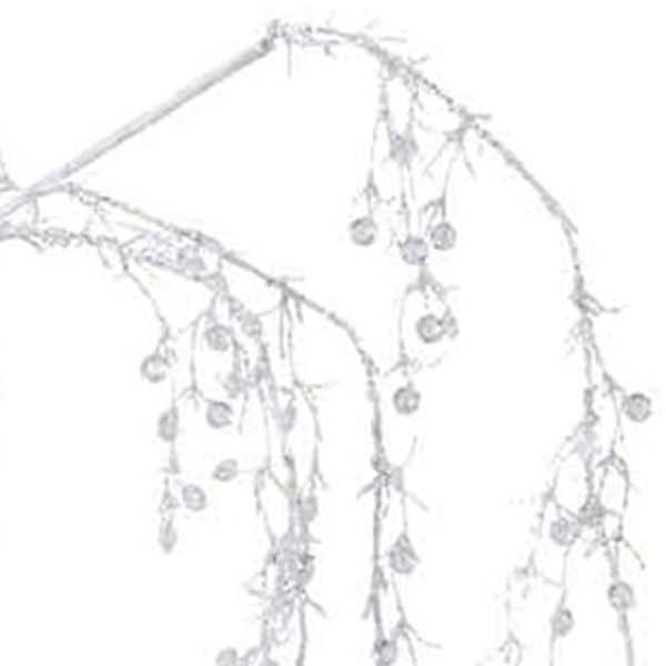 Acrylic Weeping Willow Branch With Glitter - 120cm