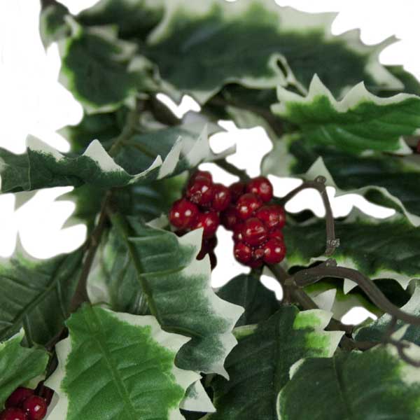 Artificial Holly And Berry Spray
