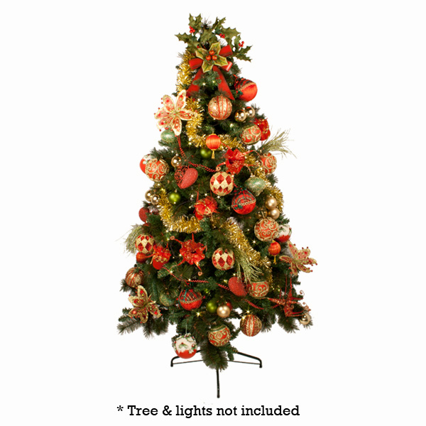 Traditional Theme Tree Decorating Pack