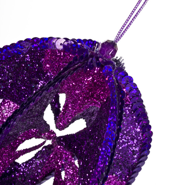 Purple & Fuchsia Segmented Hanger - 10cm
