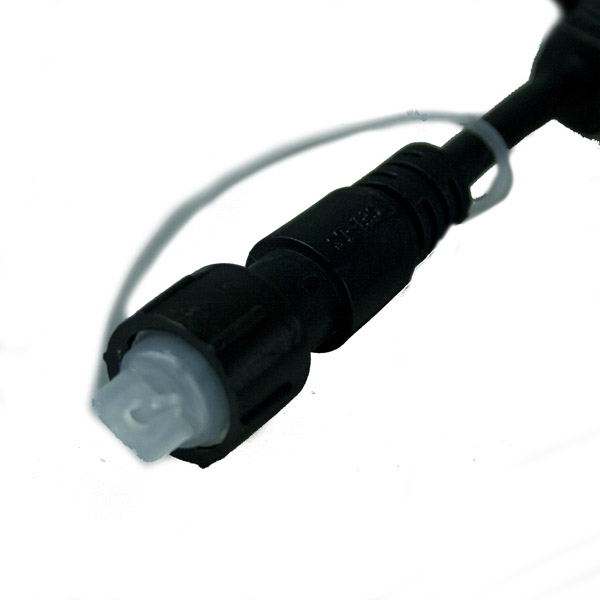 Festilight Black Flexible Rubber T Connector For The 230v Connectable Range