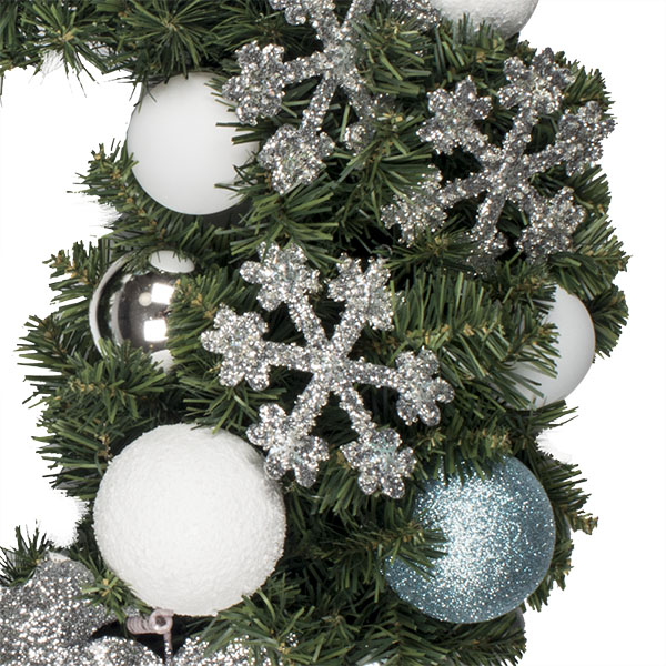 Jack Frost Theme Range - 60cm Pre-Decorated Wreath