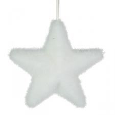 White Star With Iridescent Flecks - 15cm