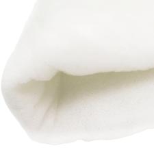 White With Silver Glitter Snow Carpet - 80 X 120cm