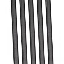 Black Organza Satin Edge Ribbon - 10mm X 50m