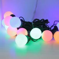 Idolight 230v LED FESTOON STRING Light - Multi Coloured LED - 12m Black Cable - Static