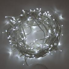 Battery Operated 14.3m Length Of 192 White Indoor & Outdoor Multi Effect  LED Fairy Lights With Timer On Clear Cable