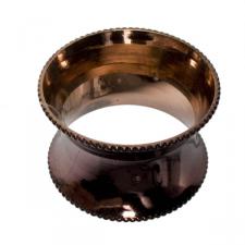 Peggy Wilkins Rich Metallic Brown Odyssey Design Napkin Ring