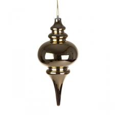 Gold Finial Hanging Decoration - 25cm