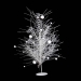 Winter White Sparkle Burst Table Top Tree - 60cm