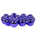 Luxury Purple Shiny Finish Shatterproof Bauble Range - Pack of 18 x 60mm
