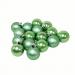 Sage Green Fashion Trend Shatterproof Baubles - Pack Of 16 x 40mm