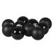 Tub Of Black Shiny & Matt Glass Baubles - 10 X 60mm