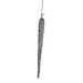 Silver Beaded Icicle - 15cm