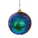 Blue & Green Sequin Ball Hanging Decoration
