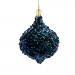 Blue & Green Glitter, Pearl & Sequin Hanging Onion Decoration