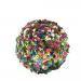 Multi Coloured Glitter, Pearl & Sequin Hanging Ball Decoration