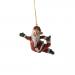 Exercising Santa Hanging Decoration - Pose 2