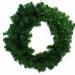 Green Artificial Noble Fir Wreath - 60cm