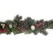 Red Berry And Natural Pine Cone Range - 1.8m Garland