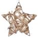 Metal And Twig Star Hanging Decoration - 15cm