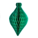 Green Flame Resistant Honeycomb Paper Bauble - 60 x 34cm