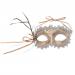 Decorative Copper & Pewter Opera Mask - 15cm x 8cm