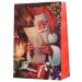 Santa Reading A Letter Design Character Gift Bag - 18cm x 50cm x 72cm