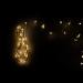 Premier 10m Length Of 200 Warm White Outdoor Battery Operated Multiaction Micro LED Fairy Lights With Timer On Silver Wire