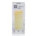 Battery Operated Cream Candle With Timer - 23cm x 9cm