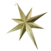 8 Point Gold Glitter Star - 60cm