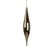 Gold Droplet Hanging Decoration - 33cm