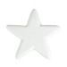 40cm Glitter Display Star Hanger - White